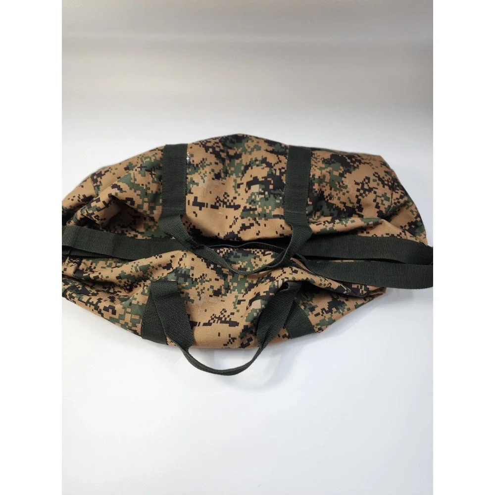 MARPAT Digital Camo Duffel Bag Tactical Military Style Woodland Travel Gym Bag